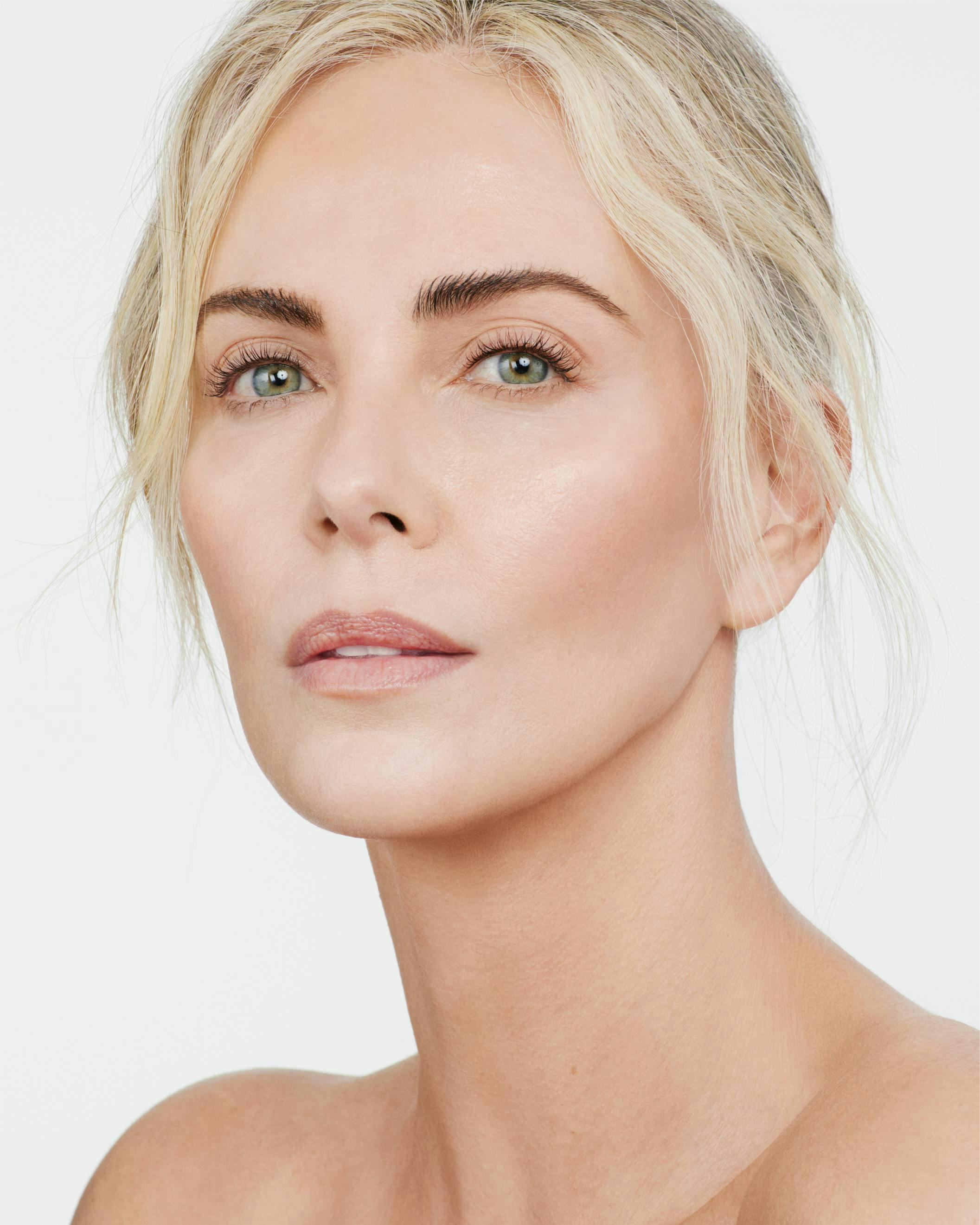 blonde person head face neck photography portrait adult female woman