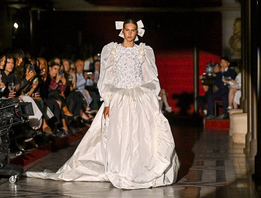 paris dress fashion formal wear gown adult bride female person woman wedding gown