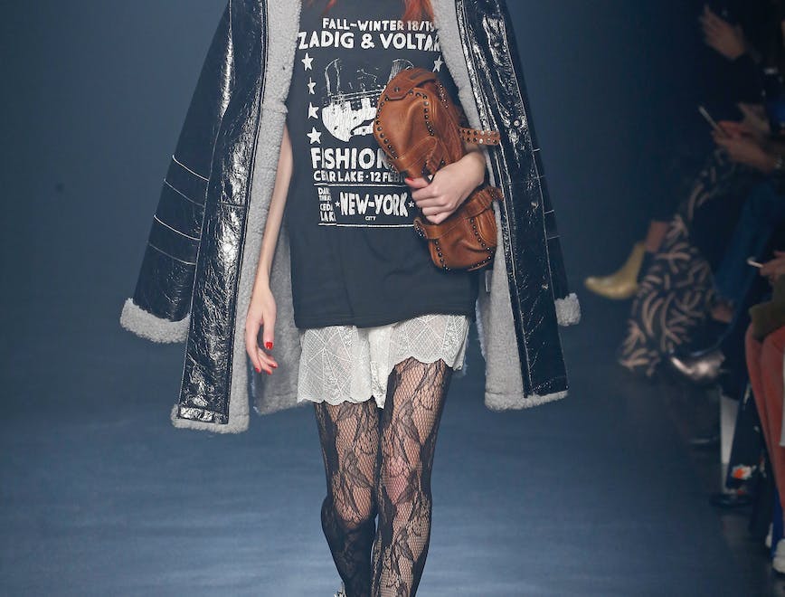 zadig_et_voltaire_ ready to wear fall winter 2018_2019 new york february 2018 clothing apparel fashion person human runway