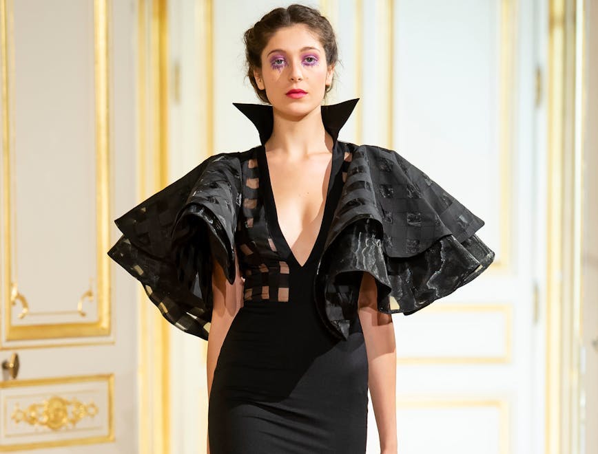 patrick pham_haute couture fall winter 2018-ed19 _paris couture july 2018_ dress clothing apparel female person human woman fashion