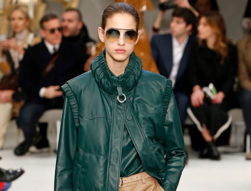 tod’s. milan ready to wer fall winter 2019 milan fashion week february 2019 clothing apparel person human jacket coat sunglasses accessories suit overcoat