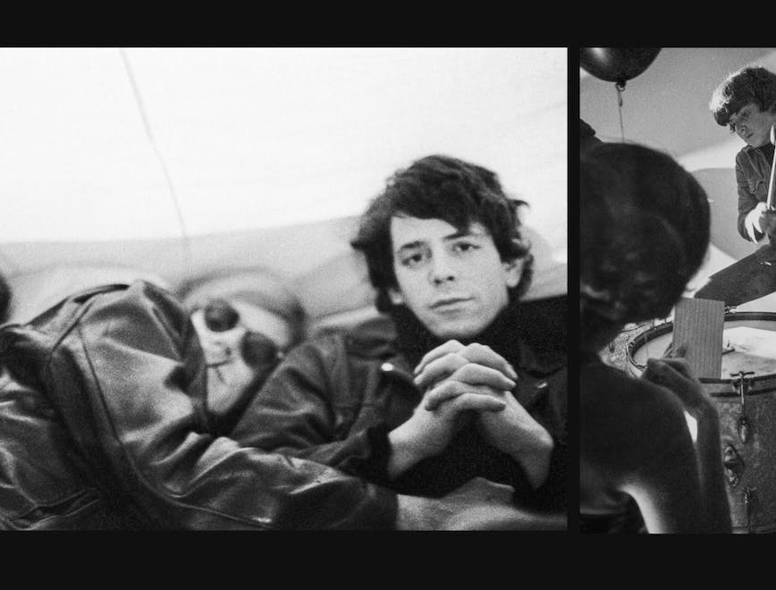 Andy Warhol et Lou Reed. Crédits Apple TV+