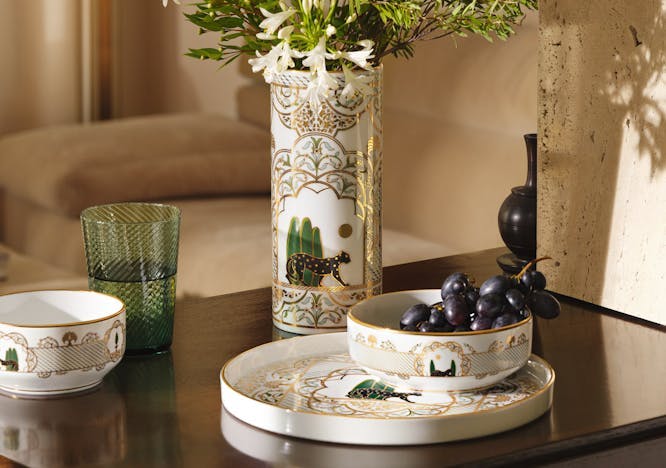 tabletop table furniture pottery saucer coffee table cup porcelain flower arrangement plant