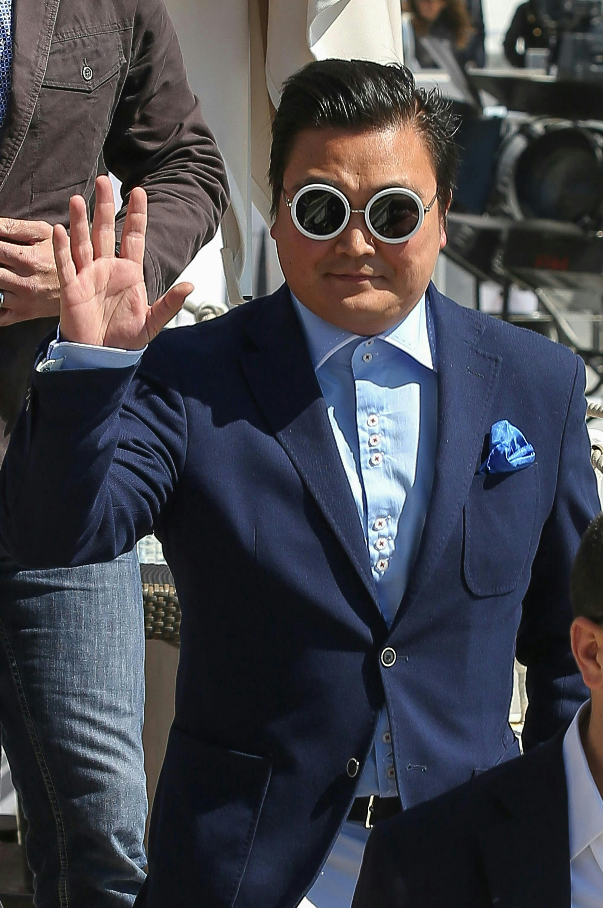 Denis Carré, sosie de Psy, Cannes 2013, Getty Images