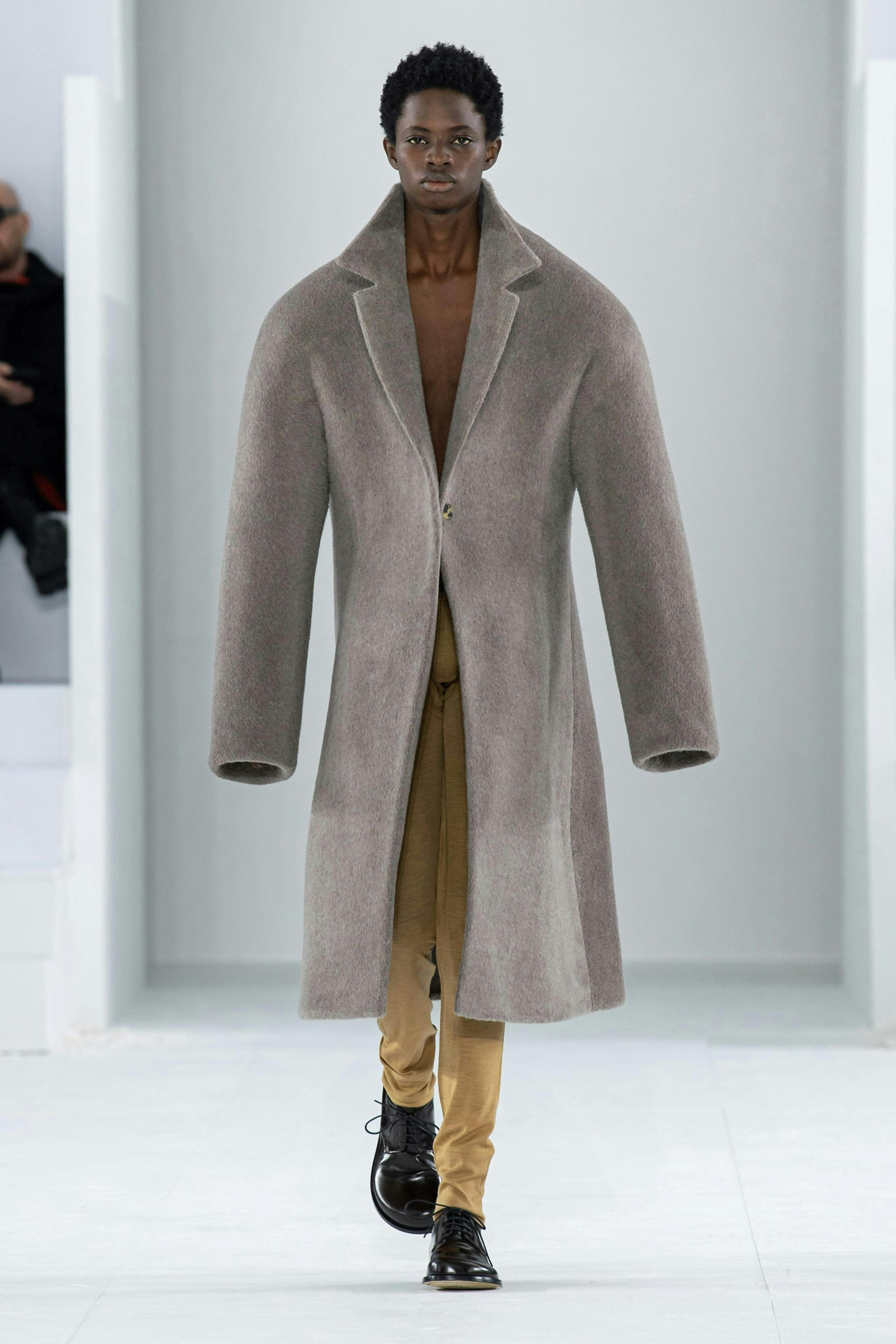 clothing coat overcoat person