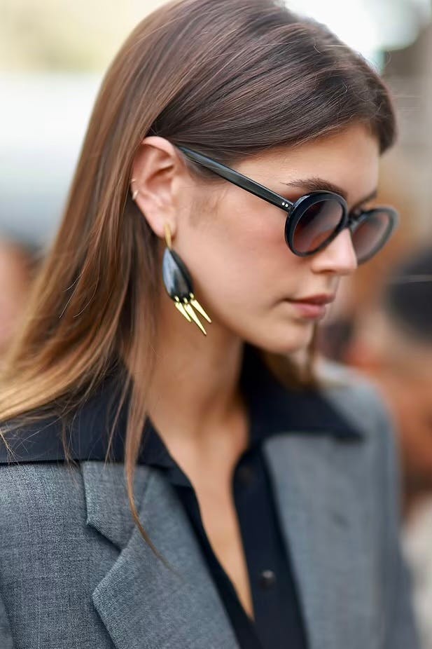 accessories earring sunglasses adult female person woman head face portrait